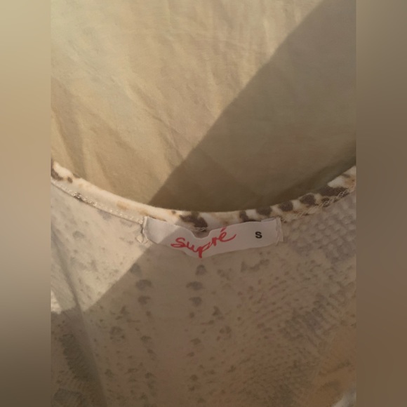 Supre bodysuit snakeskin retro y2k chic - Picture 3 of 5